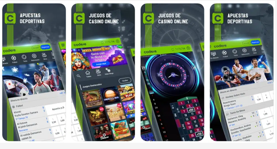 Juega al casino Codere en Colombia en dispositivos móviles